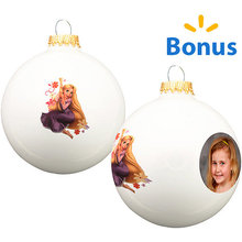 Large Disney Tangled Rapunzel Photo Ornament