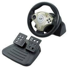TwinWheel F1 Racing Wheel for PS2 and PC