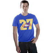 Lacoste & 27 Graphic T-Shirt - Mens - Equestrian B