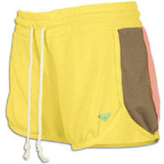 Sea Society Burn Out Fleece Short - Womens - Sungl