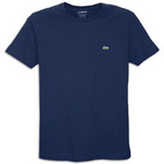 Pima Jersey Crewneck S/S T-Shirt - Mens - Navy Blu