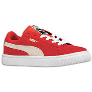 Suede Classic - Boys Preschool - High Risk Red/Whi