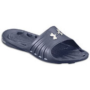 Locker Slide - Mens - Midnight Navy/Silver