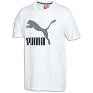 Vintage #1 Logo T-Shirt - Mens - White/Black/Steel