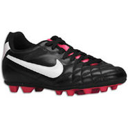 Tiempo Rio FG - Boys Grade School - Black/Fireberr