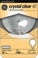 40 Watt G25 Clear Base Decorative Light Bulb (9088