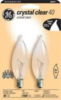 40 Watt 2-Pack Candelabra Light Bulbs (90807)