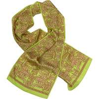 Status Scrolls Oblong Neon Green - Echo Scarves