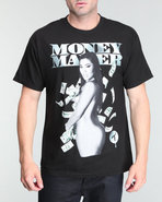 Men Money Maker Tee Black Xx-Large