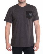 Men Required Alpha Crew Shirt Charcoal Xx-Large