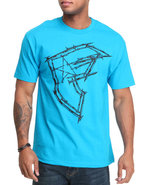 Men Nailed Boh Tee Teal Small
