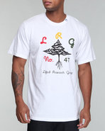 Lrg Men Down From Earth Tee White Small