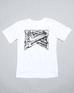 Boys Bones Icon Tee (8-20) White Large