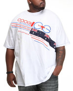 Coogi Men Expedition Tech Tee (B&T) White 3X-Large
