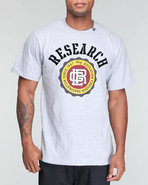 Lrg Men Academia S/S Knit Tee Grey Xx-Large