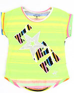 Girls Love Hi-Low Tee (7-16) Yellow 7/8 (S)