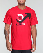 Lrg Men Vicious Cycle Tee Red Small
