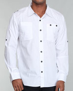 Men Regional Woven Shirt White Xx-Large