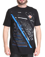 Nba, Mlb, Nfl Gear Men New York Knicks Geometric T