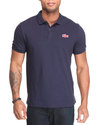 Men L!Ve S/S Stretch Croc Pique Polo X-Large