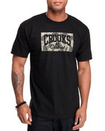 Men Rain Camo Core Tee Black 3X-Large