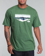 Men Over Range Tee Green Small