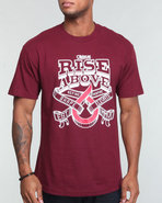 Orisue Men Rise Above Tee Maroon Xx-Large