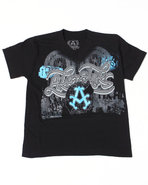 Boys S/S World Tee (4-7) Black 6