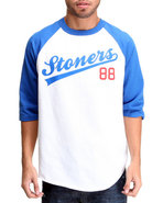 Men Stoners Raglan Blue X-Large