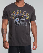 Men Pittsburgh Steelers Kick Off Crew Tee Black X-