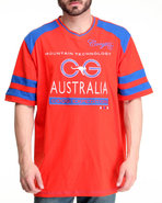 Coogi Men Expedition Tee Orange X-Large