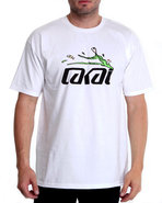 Men Slime Tee White X-Large