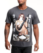 Men Dope Girl Tee Grey Xx-Large