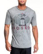 Men Mighty Mouse Tee Charcoal Large