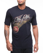 Men S/S Wing Tee Navy X-Large