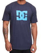Dc Shoes Men Star Tee Navy X-Large