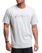 Men 30Th Anniversary Nautica Tee Grey Xx-Large