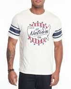 Men All Nation Tee Cream X-Large