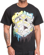 5Ive Jungle Men King's County Tee Black Large