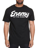 Drj Underground Men Og Enemy Tee Black Xx-Large