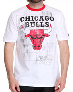 Nba, Mlb, Nfl Gear Men Chicago Bulls Blueprint Tee