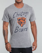 Men Chicago Bears Gameday Triblend Tee Grey Xx-Lar