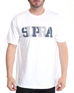 Men Streak Tee White Medium