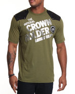Men Crown Holder Stamp Tee Olive X-Large