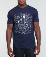 Men Dope Couture The Block Tee Navy Small
