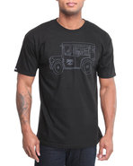 Men Crooks Mafia Tee Black Large