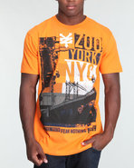 Men Bridge Work 2 Tee Orange Medium