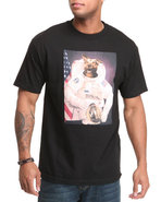Men Man's Best Friend Tee Black Medium