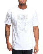 Hall Of Fame Men Mascot Tee White Large