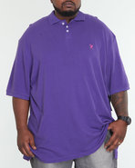 Men Embroidery Shear Polo (B&T) Purple 4X